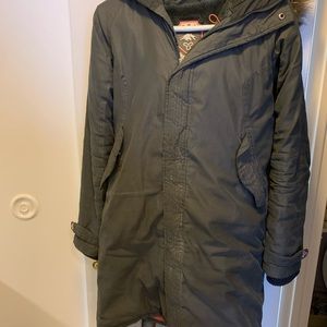 Aritzia TNA Parka - Small, Grey